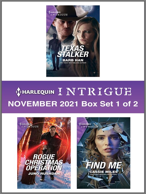 Title details for Harlequin Intrigue, November 2021 Box Set 1 of 2 by Barb Han - Available
